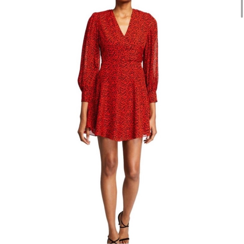Alice + Olivia Red Dress *Missing size tag *Flaw